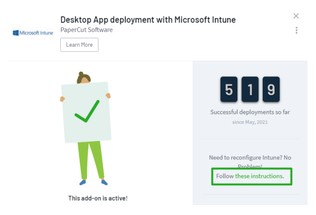 PaperCut Pocket/PaperCut Hive - InTune Add-on
